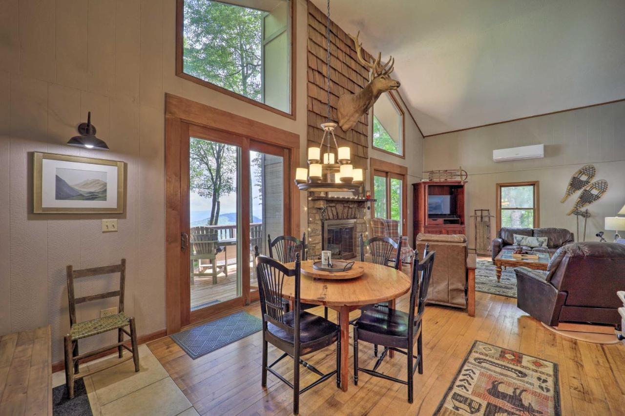 Beech Mountain Cabin Retreat With Hot Tub And Views! Dış mekan fotoğraf