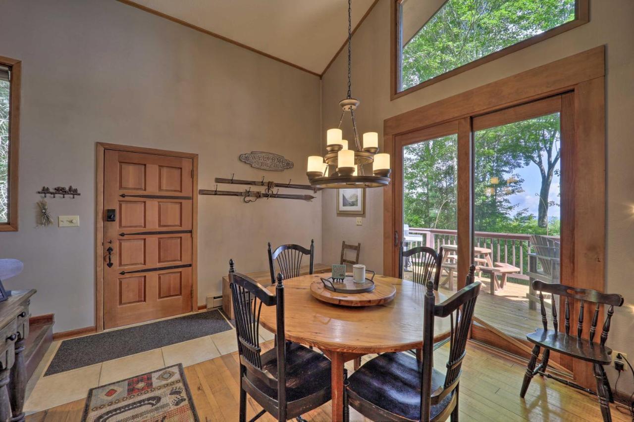 Beech Mountain Cabin Retreat With Hot Tub And Views! Dış mekan fotoğraf