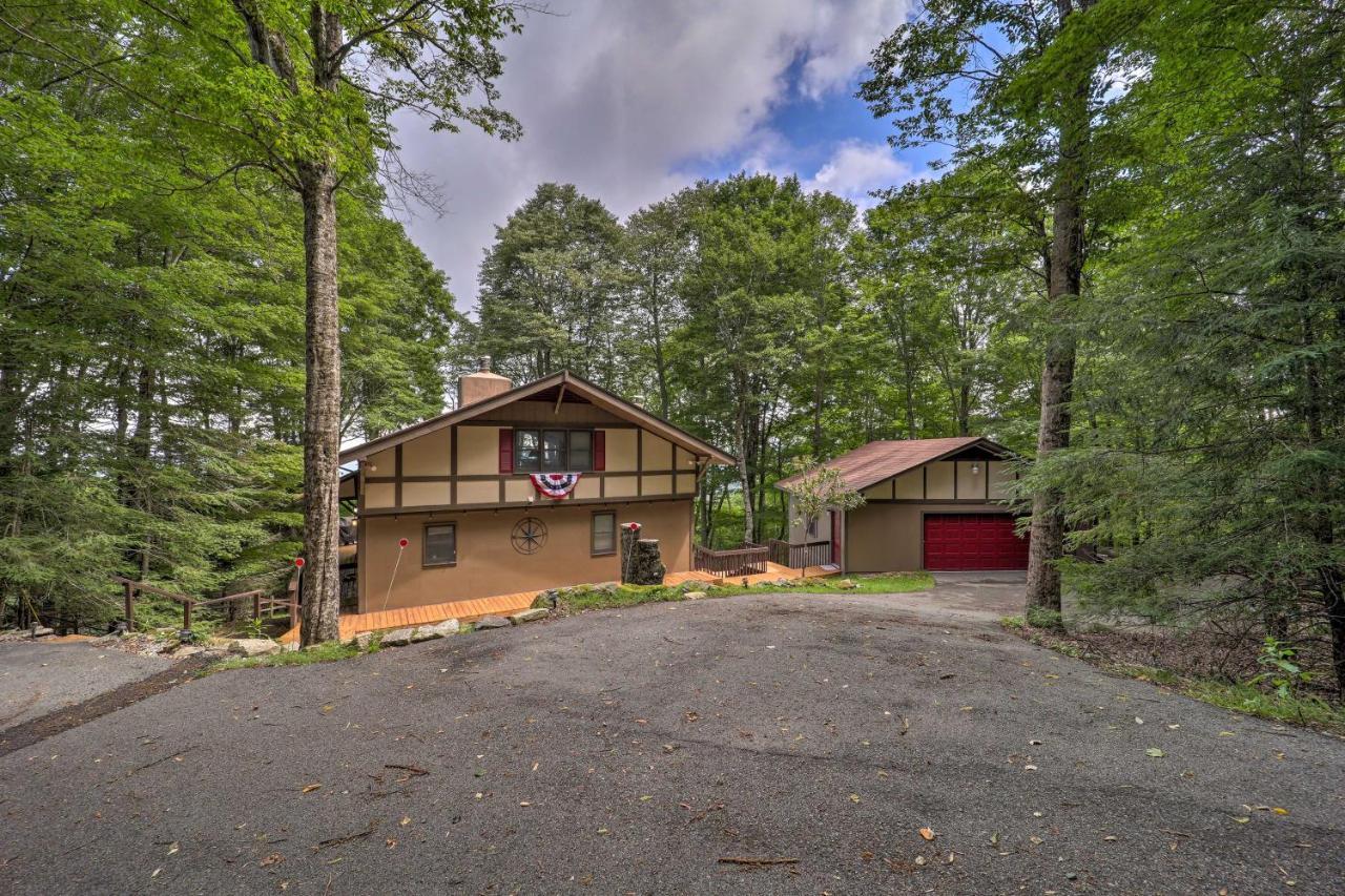 Beech Mountain Cabin Retreat With Hot Tub And Views! Dış mekan fotoğraf