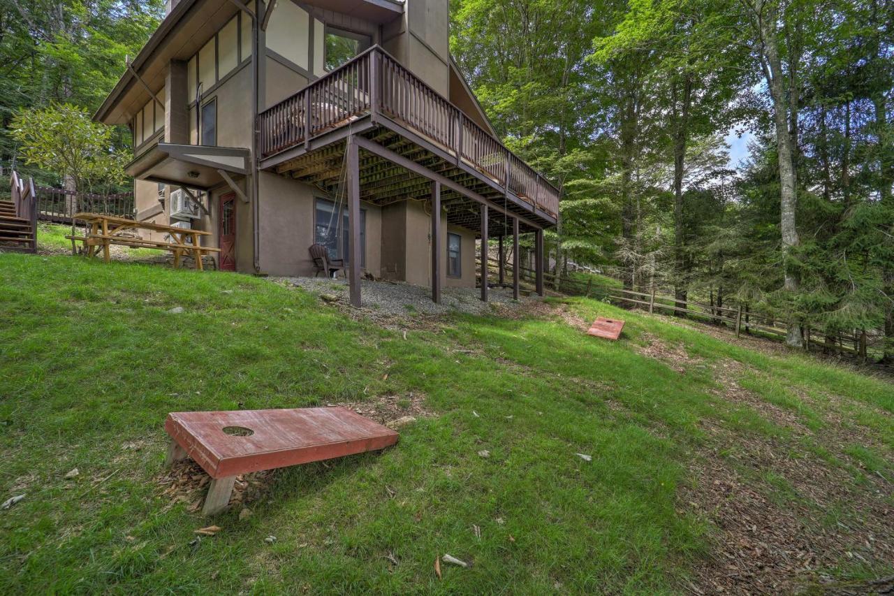 Beech Mountain Cabin Retreat With Hot Tub And Views! Dış mekan fotoğraf