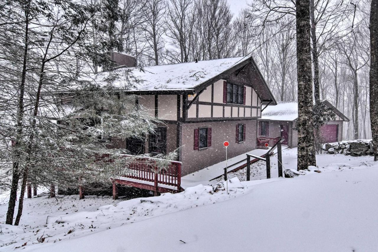 Beech Mountain Cabin Retreat With Hot Tub And Views! Dış mekan fotoğraf